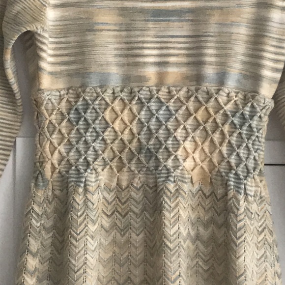 KATE SPADE knit latticework waist dress - Picture 2 of 6